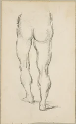 Efter Luca Signorelli: studie av ben, c.1883-86