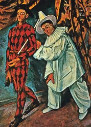 Harlekin och Pierrot, 1888
