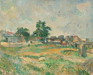 Landskap nära Paris