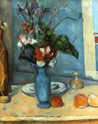 Den blå vasen, 1889-1890