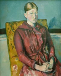 Madame Cézanne i den gula stolen