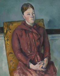 Madame Cézanne i en gul stol, 188890.