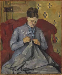 Porträtt av konstnärens fru, 1877