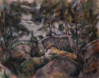 Stenar i skogen, 1890-talet.