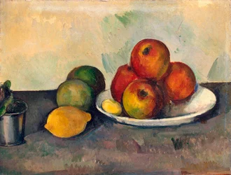 Stilleben med äpplen, ca 1890