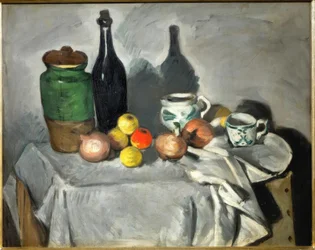 Stilleben (frukter och rätter)