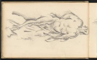 Studie av Pugets "Milo of Crotona"