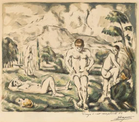 The Baders Large Plate, 1896-1897.
