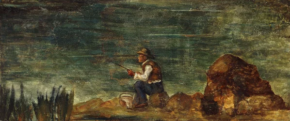 Fiskaren på klippan; Fiskaren på klippan, 1862-1864