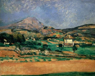 Slätten vid Mont Sainte-Victoire, 1882-1885.