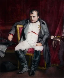 Napoleon i Fontainebleau under den första abdikationen - 31 mars 1814, 1845.