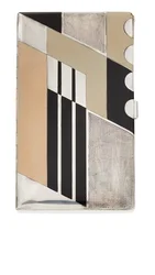 Cigarettfodral, ca 1925 (förgylld metall & lack)