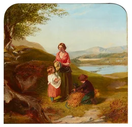 The Young Harvester (oljeduk)