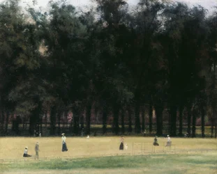 Kensington Gardens (olja på duk)
