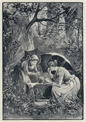 Illustration för Anna Karenina: Stormen i Kolokskogen (litho)
