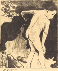 Badare i Bretagne Bretonbadare, 1889.
