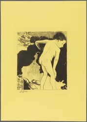 Badende in der Bretagne, aus der "Volpini Suite: Dessins lithographiques"