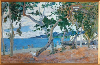Bord de mer I (olja på duk)