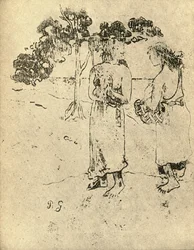 Teckning, 1936