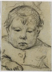 Emil Gauguin som barn, höger hand framåt, ca 1875-76