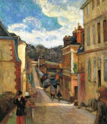 Franska: La rue Jouvenet à Rouen Rue Jouvenet i Rouen