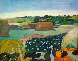 Höstackar i Bretagne, 1890