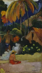 Landskap på Tahiti (Mahana Maà)