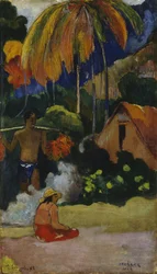 Mahana Maà Landskap på Tahiti