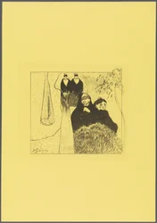 Alte Frauen von Arles, aus der "Volpini Suite: Dessins lithographiques"