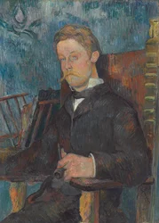 Porträtt av en man, 1884