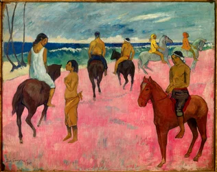 Ryttare på stranden, 1902