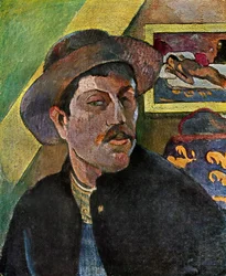 Självporträtt i hatt, 1893-1894 1939.