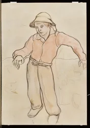Liten bretonsk lutning, 1889