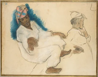 Studie av kvinnor på Martinique, ca 1887