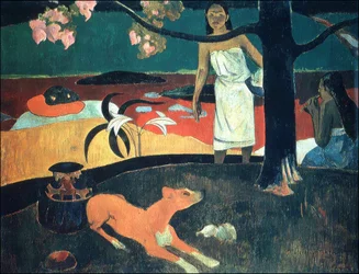 Tahiti: Tahitian Pastoral, Paul Gauguin (1893)