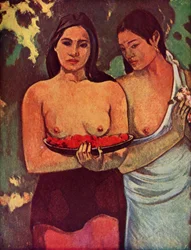 Tahitianer med mango, 1936