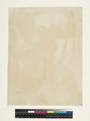 Te Faruru (verso) 1894 (monotypi, akvarell och gouache på japanskt papper)