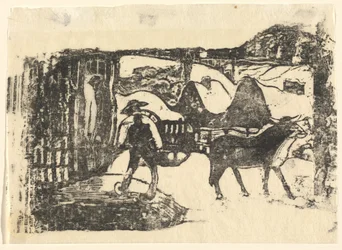 Oxvagnen (Le char a boeufs)