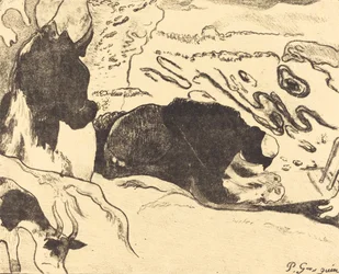 The Washerwomen The Washers, 1889.