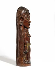 Thérèse, ca 1902-3 (snidat miroträ, förgyllning & kopparspik) (se även 2835560-1)