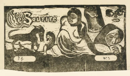 Titelsida för Le Sourire Titel på leendet, 1895 eller efter.