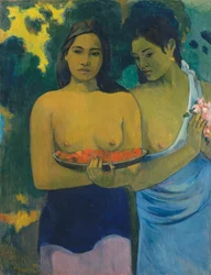 Two Tahitian Women 