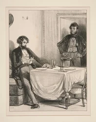 Till monsieur Anatole, som väntar i ett kabinett...