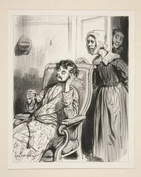 Alcibiade Cliquet har hyrt ett rum...