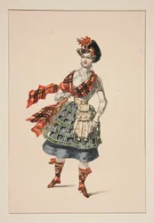 SKOTTSKA DRÄKTER.