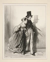 Eugène och hans lilla flicka.