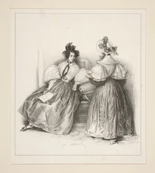 Fashionabla kvinnor