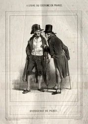 Kostymens historia i Frankrike: Bourgeois of Paris