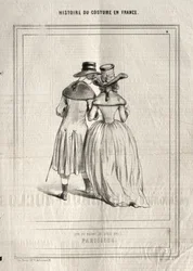 Kostymens historia i Frankrike: Parisians