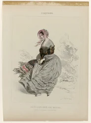 The Artist, Country Toilet, september 1840: Lägesfysiognomi.
